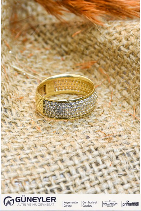 TAMTUR TAŞLI YÜZÜK 14 AYAR A041133 TAMTUR TAŞLI YÜZÜK 14 AYAR A041133