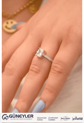 TEKTAŞ YÜZÜK 14 AYAR A026773