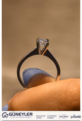 TEKTAŞ YÜZÜK 14 AYAR A034318