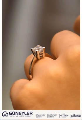 TEKTAŞ YÜZÜK 14 AYAR ATS7913