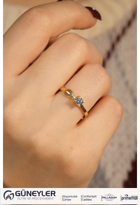 TEKTAŞ YÜZÜK 22 AYAR A049547