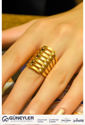 KABURGA YÜZÜK 14 AYAR A063321