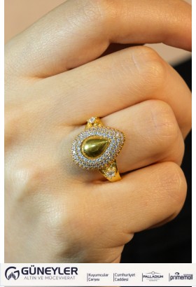 DAMLA YÜZÜK 22 AYAR A029378 DAMLA YÜZÜK 22 AYAR A029378