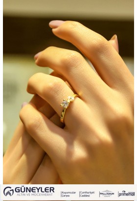 TEKTAŞ YÜZÜK 22 AYAR A049542