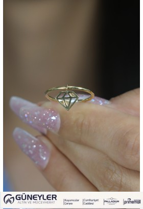 FANTAZİ YÜZÜK 14 AYAR ATS8024