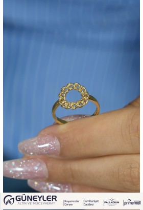 FANTAZİ YÜZÜK 14 AYAR AT04845