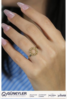FANTAZİ YÜZÜK 14 AYAR AT04845