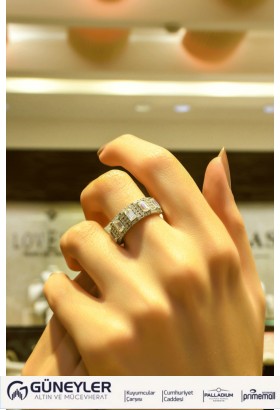 TAŞLI FANTAZİ YÜZÜK 14 AYAR AT00401