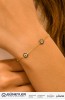 NAZAR BONCUKLU BİLEKLİK 22 AYAR A060452 NAZAR BONCUKLU BİLEKLİK 22 AYAR A060452