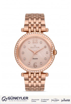 PEMBE METAL KADIN KOL SAATİ NC33-390263-RPMS PEMBE METAL KADIN KOL SAATİ NC33-390263-RPMS
