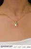 TAŞLI KİLİT KOLYE 22 AYAR A015042 TAŞLI KİLİT KOLYE 22 AYAR A015042