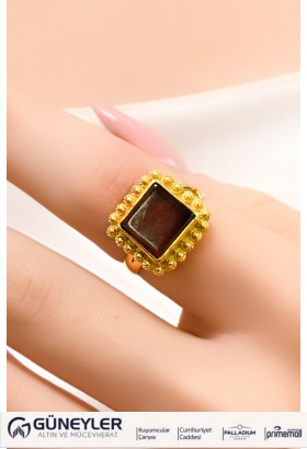 AKİK TAŞLI YÜZÜK 22 A001818 AKİK TAŞLI YÜZÜK 22 A001818