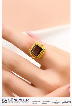 AKİK TAŞLI YÜZÜK 22 A001818 AKİK TAŞLI YÜZÜK 22 A001818