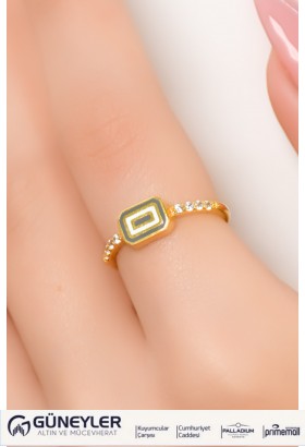 YAN KOLLARI TAŞLI MİNELİ EKLEM YÜZÜK 22 AYAR A049538 YAN KOLLARI TAŞLI MİNELİ EKLEM YÜZÜK 22 AYAR A049538