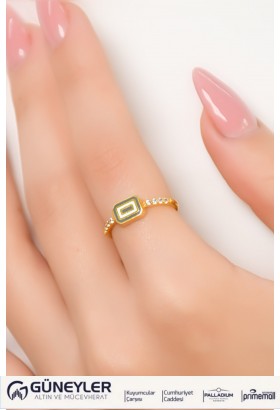 YAN KOLLARI TAŞLI MİNELİ EKLEM YÜZÜK 22 AYAR A049538 YAN KOLLARI TAŞLI MİNELİ EKLEM YÜZÜK 22 AYAR A049538