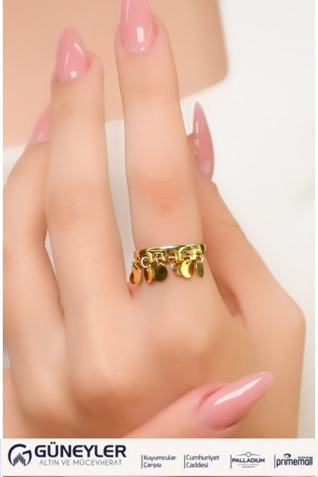 SALLANTI PULLU YÜZÜK 14 AYAR A059762