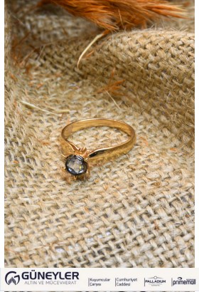 TEKTAŞ YÜZÜK 14 AYAR A030677