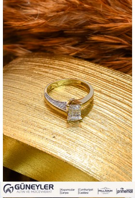 TEKTAŞ YÜZÜK 14 AYAR A035926