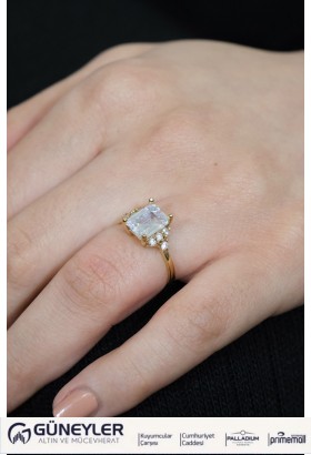 BAGET YÜZÜK 14 AYAR A050325