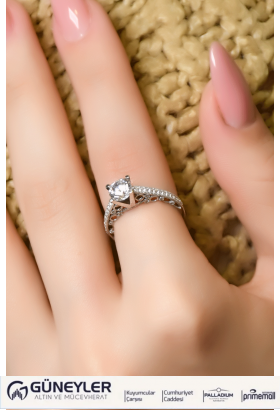 TEKTAŞ YÜZÜK 14 AYAR A065738