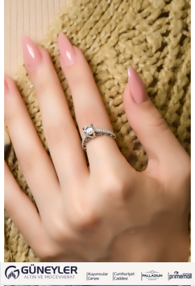 TEKTAŞ YÜZÜK 14 AYAR A065738