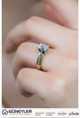 TEKTAŞ YÜZÜK 14 AYAR A035929 TEKTAŞ YÜZÜK 14 AYAR A035929