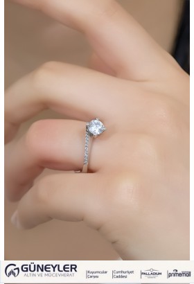 TEKTAŞ YÜZÜK 14 AYAR A028727