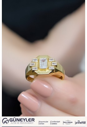 FANTAZİ YÜZÜK 14 AYAR A038808