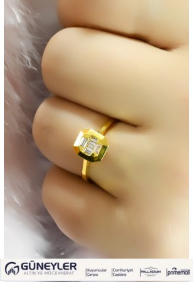 BAGET YÜZÜK 22 AYAR A073872