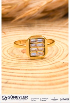 BAGET YÜZÜK 22 AYAR A073866