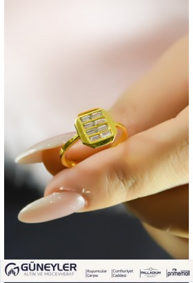 BAGET YÜZÜK 22 AYAR A073866