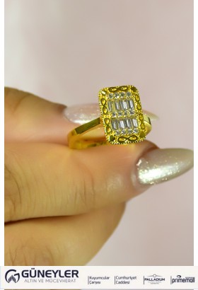 BAGET YÜZÜK 22 AYAR A073850 BAGET YÜZÜK 22 AYAR A073850