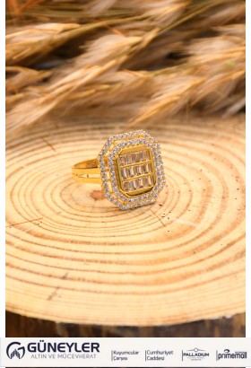 BAGET YÜZÜK 22 AYAR A073853