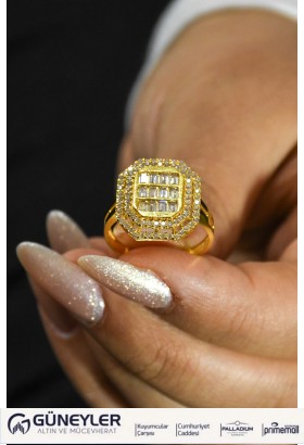 BAGET YÜZÜK 22 AYAR A073853