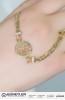 KAR TANESİ SARMAL BALIK SIRTI BİLEKLİK 14 AYAR A049903 KAR TANESİ SARMAL BALIK SIRTI BİLEKLİK 14 AYAR A049903