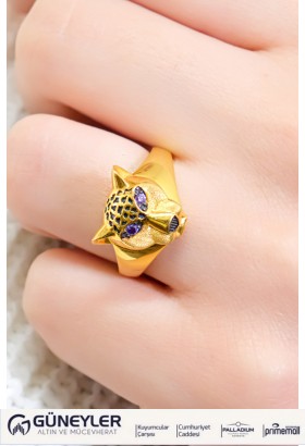 JAGUAR YÜZÜK 22 AYAR A057670