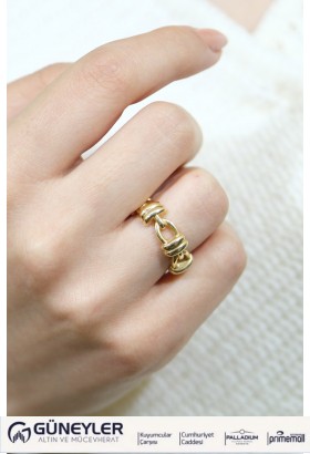 FANTAZİ YÜZÜK 14 AYAR A058105