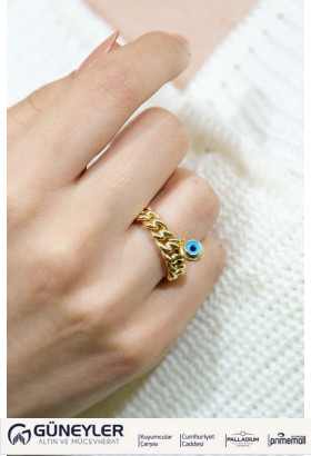 FANTAZİ YÜZÜK 14 AYAR A057755