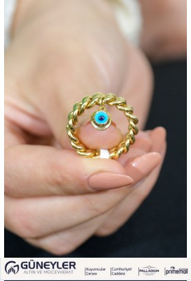 FANTAZİ YÜZÜK 14 AYAR A057755