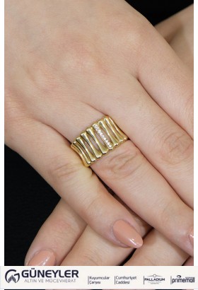 FANTAZİ YÜZÜK 14 AYAR A058103