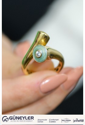 FANTAZİ YÜZÜK 14 AYAR A047592