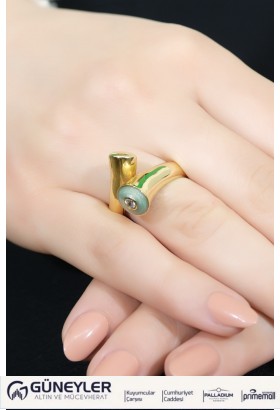 FANTAZİ YÜZÜK 14 AYAR A047592