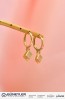 SALLANTILI HALKA KÜPE 14 AYAR A033936 SALLANTILI HALKA KÜPE 14 AYAR A033936