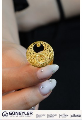 FANTAZİ YÜZÜK 22 AYAR A070152