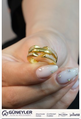 FANTAZİ YÜZÜK 22 AYAR A056456