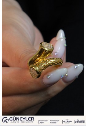 FANTAZİ YÜZÜK 22 AYAR A057597