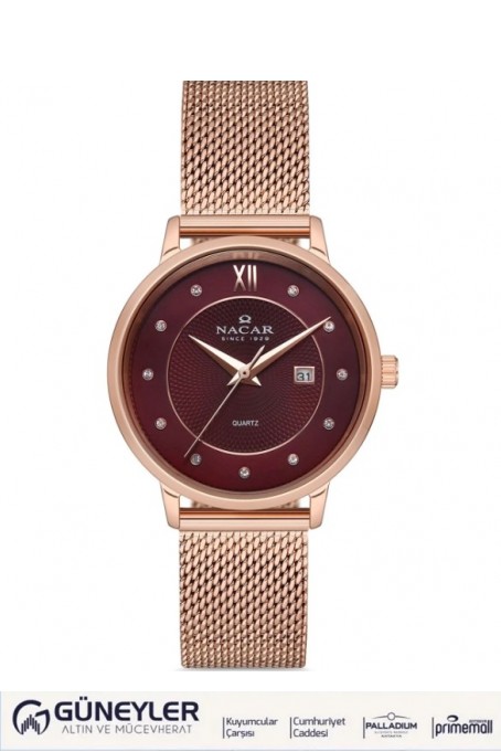 Nacar NC35-390038-RRM Kadın Kol Saat Nacar NC35-390038-RRM Kadın Kol Saat