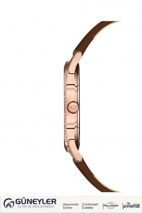 NACAR KAHVERENGİ DERİ KADIN KOL SAATİ NC36-392021-RSL2 NACAR KAHVERENGİ DERİ KADIN KOL SAATİ NC36-392021-RSL2