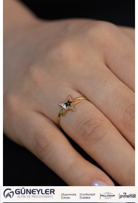 YILDIZ YÜZÜK 22 AYAR A049549 YILDIZ YÜZÜK 22 AYAR A049549