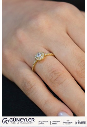 BAGET YÜZÜK 22 AYAR A071702